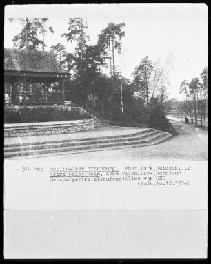 Georg-Kolbe-Hain & Park Heideck (ehemals) & Südpark ehelmals