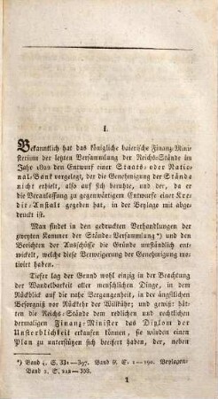 Entwurf eines allgemeinen Kredit-Vereins für die größern Gutsbesitzer im Königreiche Baiern