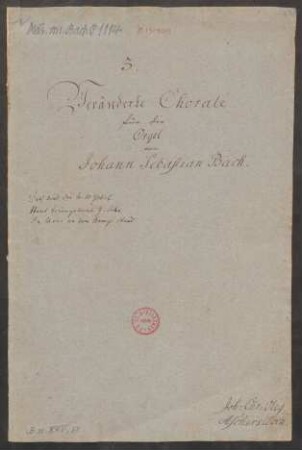 3 Choralbearbeitungen; org