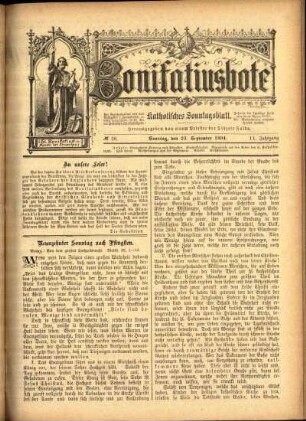 Ausgabe vom Sonntag, den 23. September 1894.