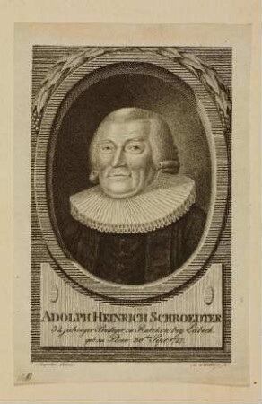 Bildnis von Adolf Heinrich Schroedter (1727-1817)