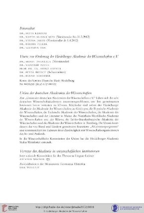 Union der deutschen Akademien der Wissenschaften