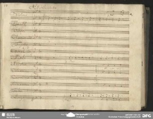 Quintetto: "Il cor mi palpita"