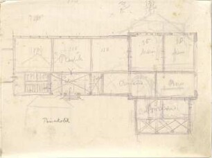 Hildebrand, Adolf von; München; Pinakotheken, Erweiterung - Grundriss