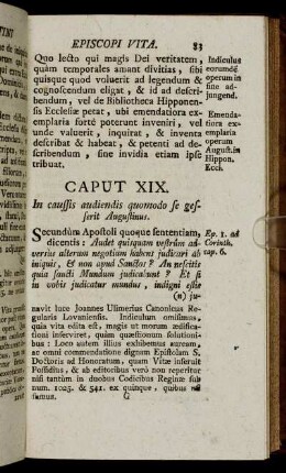 Caput XIX. - Caput XXVII.