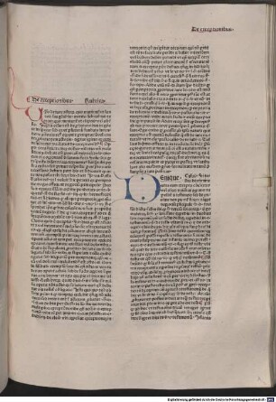 [Lectura super quinque libros decretalium], Tercia pars secundi decretalium libri. Abbatis tercia pars secu[n]di decretalium libri Basilee impressa prebet finem