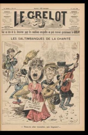 Les saltimbanques de la charité