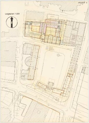 Markt, Lübeck: Lageplan 1:200