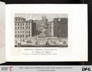 Veduta della scalinata