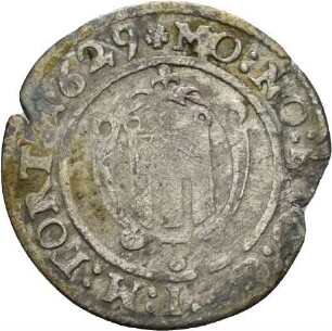 Halbbatzen des Grafen Hugo XVIII. von Montfort, 1629