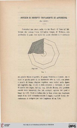 26: Notizie di recenti trovamenti di anchtichità