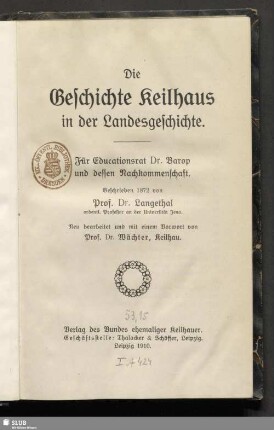 Die Geschichte Keilhaus in der Landesgeschichte