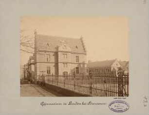Gymnasium, Hannover-Linden: Seitenansicht