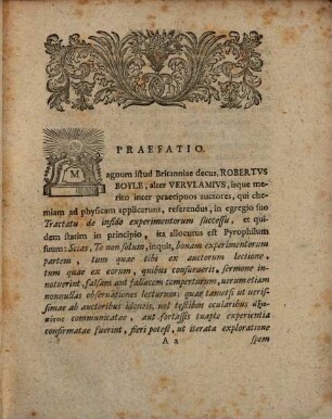 Dissertatio Physico-Chemica De Repraesentatione Qvatvor Elementorvm In Vitro
