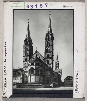 Bamberg: Dom, Georgenchor, Aussenansicht