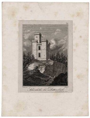 Das Belvedere von Johann Gottlob von Quandt auf der "Schönen Höhe" oberhalb von Dittersbach (Dittersbach-Dürrröhrsdorf)