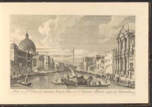 Venedig, XI. Hinc ex F.F. Discalceatorum Templo, illinc ex S. Simeone Minore usque ad Fullonium.