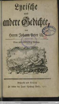 Lyrische und andere Gedichte