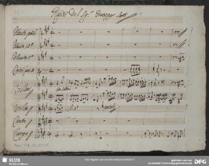 Achille in Sciro. Excerpts - Mus.1-F-82,27-15 : S, orch, b