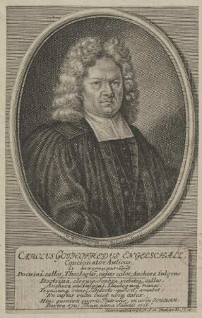 Bildnis des Carolus Gothofredus Engelschall