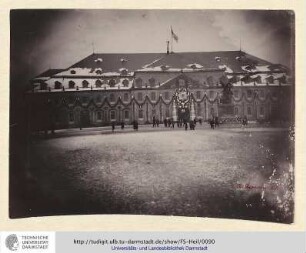 Zeughaus im Festschmuck 1889 (89).