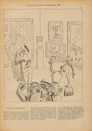 "Ausstellung im Jahre 2000"