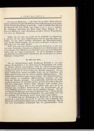 II. 1871 bis 1914