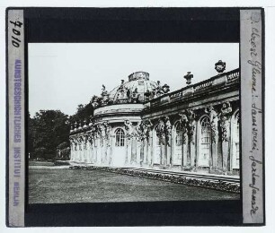 Potsdam, Sanssouci : Gartenfassade