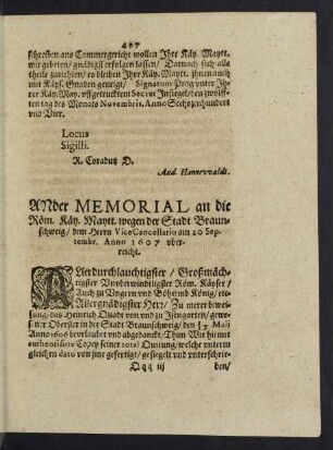497-499 Memorial 20. September 1607