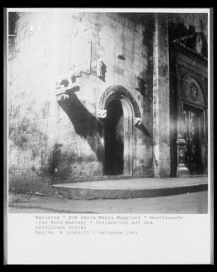 Dom Santa Maria Maggiore — Westfassade