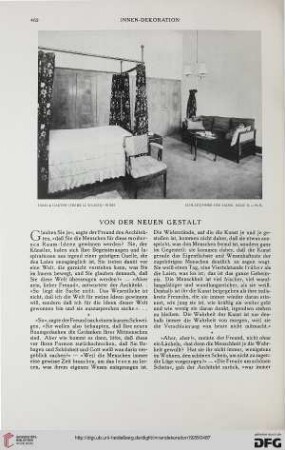 39: Von der neuen Gestalt