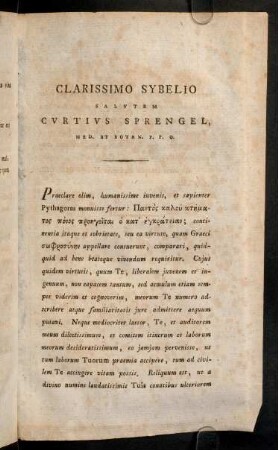 58a-58b, Clarissimo Sybelio ...