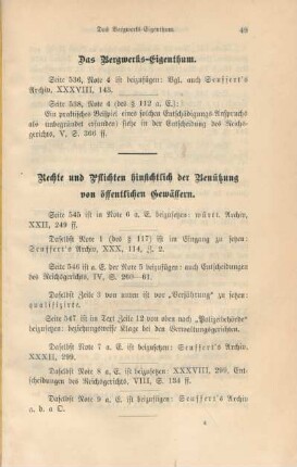 Das Bergwerks-Eigenthum.