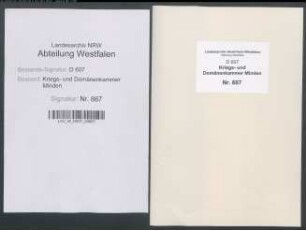 Amt Petershagen - Vogtei Börde - Bauerschaft Kutenhausen: Unterlagen der Revisionskommission