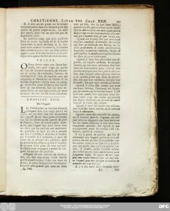 Chapitre XXIX. De l'Orgueil.