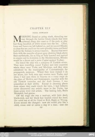 Chapter XLV Bedia Mowahid