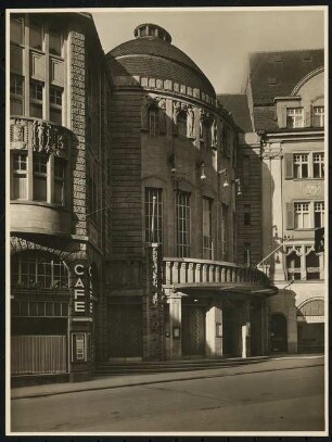 Schauspielhaus, Stuttgart: Ansicht von Norden