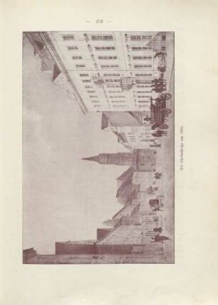Die Klosterstraße um 1830