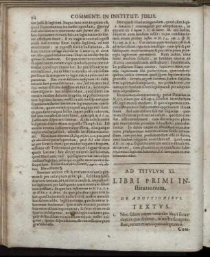 Ad Titulum XI. - Ad Titulum XV.