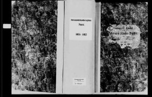 Forst, katholische Gemeinde: Standesbuch 1835-1852