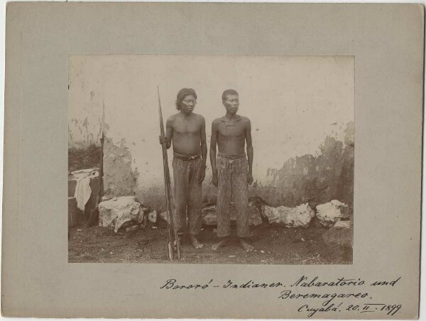 Bororo Indians Nabaratorio and Beremagareo