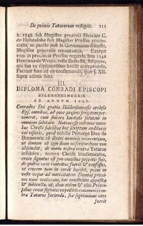 III. Diploma Conradi Episcopi