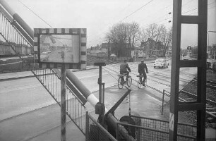 Bahnübergang in Hagsfeld.