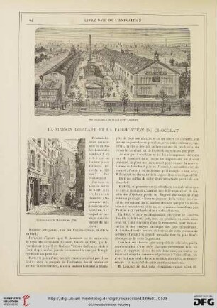 La maison Lombart et la fabrication du chocolat
