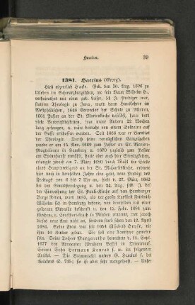 1381. Haccins (Georg).