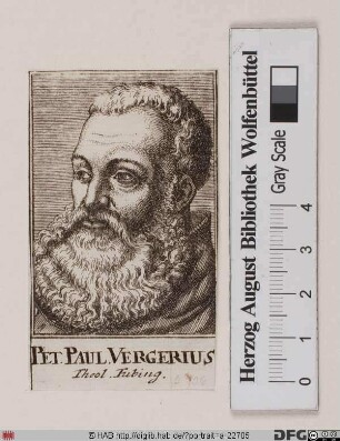 Bildnis Pietro Paolo Vergerio d. J. (lat. Petrus Paulus Vergerius)
