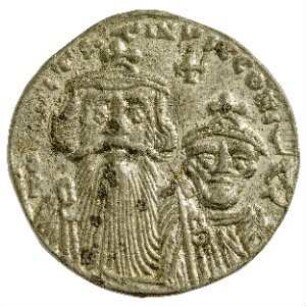 Münze, Solidus, 654 - 659