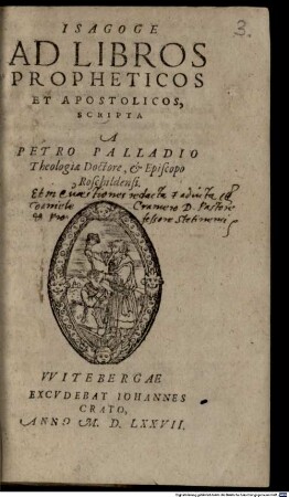 Isagoge Ad Libros Propheticos Et Apostolicos