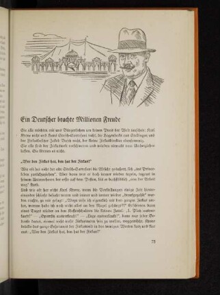 Ein Deutscher brachte Milionen Freude