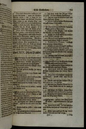 Der CXIX. Psalm Davids. - Psalm CXIX. v. 9.